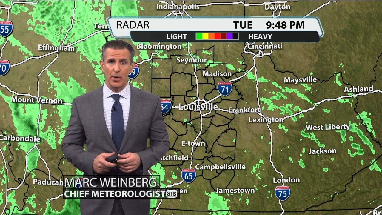 Marc Weinberg's Tuesday night forecast